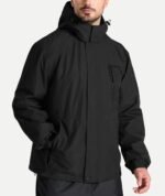 Mens Rain Jackets Waterproof with Hood Men Windbreaker Jackets Lightweight Rain Coats for Golf Fishing Hiking